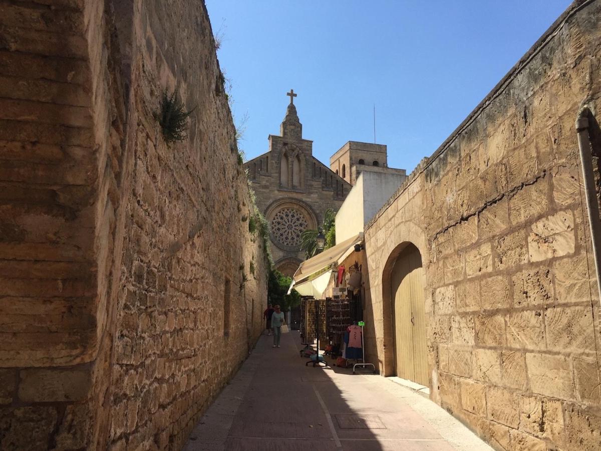 Casa Sa Pedra, En El Centro Historico De Alcudia Villa Exterior photo